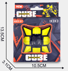 Stress Reduce Gyroscope 1X3X3 Fidget Spinner Rubik’s cube  NRC1105