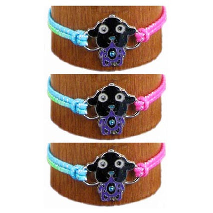 Mood animal on stretch color cord, Dog BR