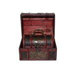 Hand made Wood faux leather cover jewelry box 2or3 pcs