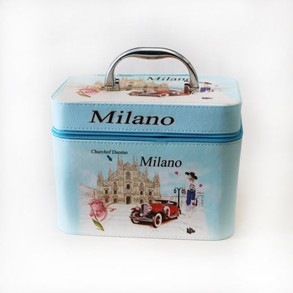 PU city makeup box set  3pcs Milano