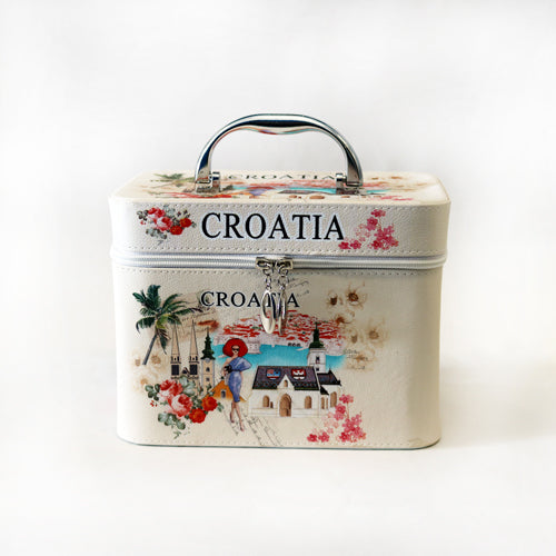 PU city makeup box set  3pcs Croatia