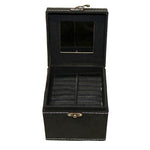 Faux Flipping fur jewelry box    color black