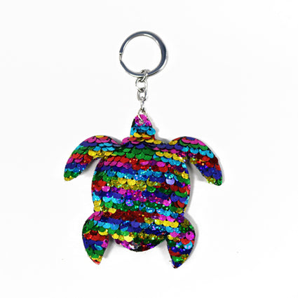 Flip Sequins Turtle keychain  KCS9003