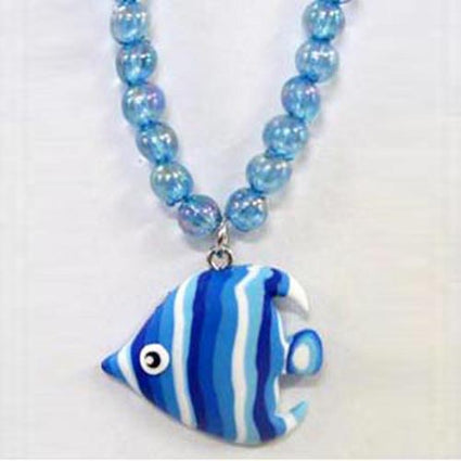 Fimo Blue stripe angel fish NK