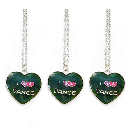 Dance motif pendants NK  heart