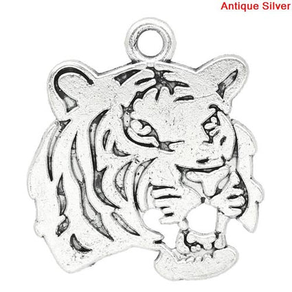 Silver tiger chain NK