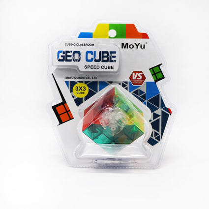 Stress Reduce 3x3x3 Transparent Stickerless Speed Magic Cube  NRC1114