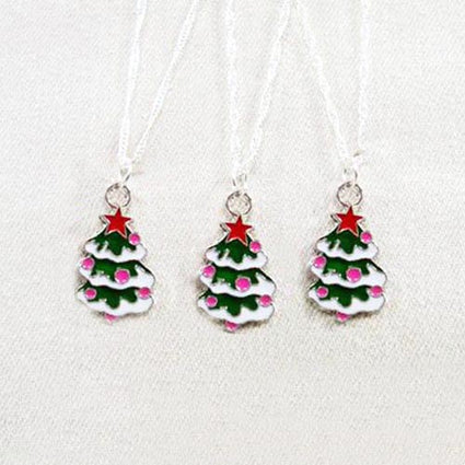 Enamel Christmas pendants NK