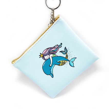 Animal Keychain Coin purse  SPS6054         MERMAID