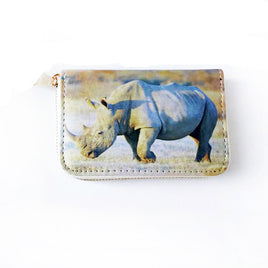 PU animals Keychain Coin purse   SPS6708    RHINO